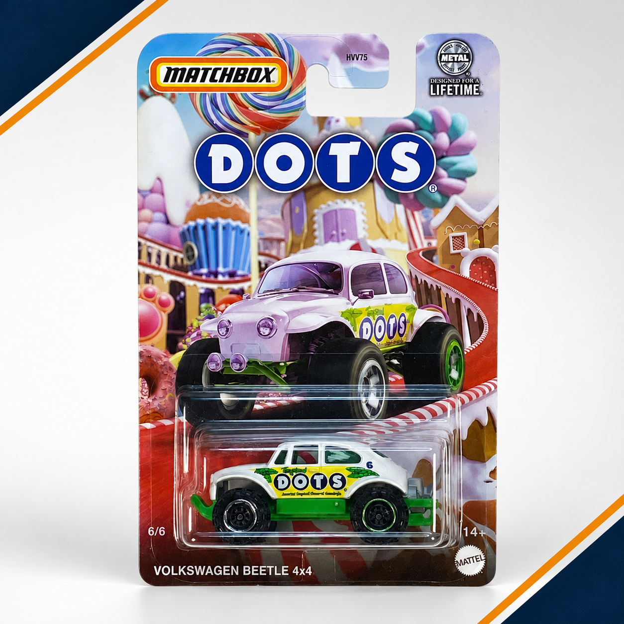 Matchbox Volkswagen Beetle 4x4 | Candy Series 6/6 Main image
