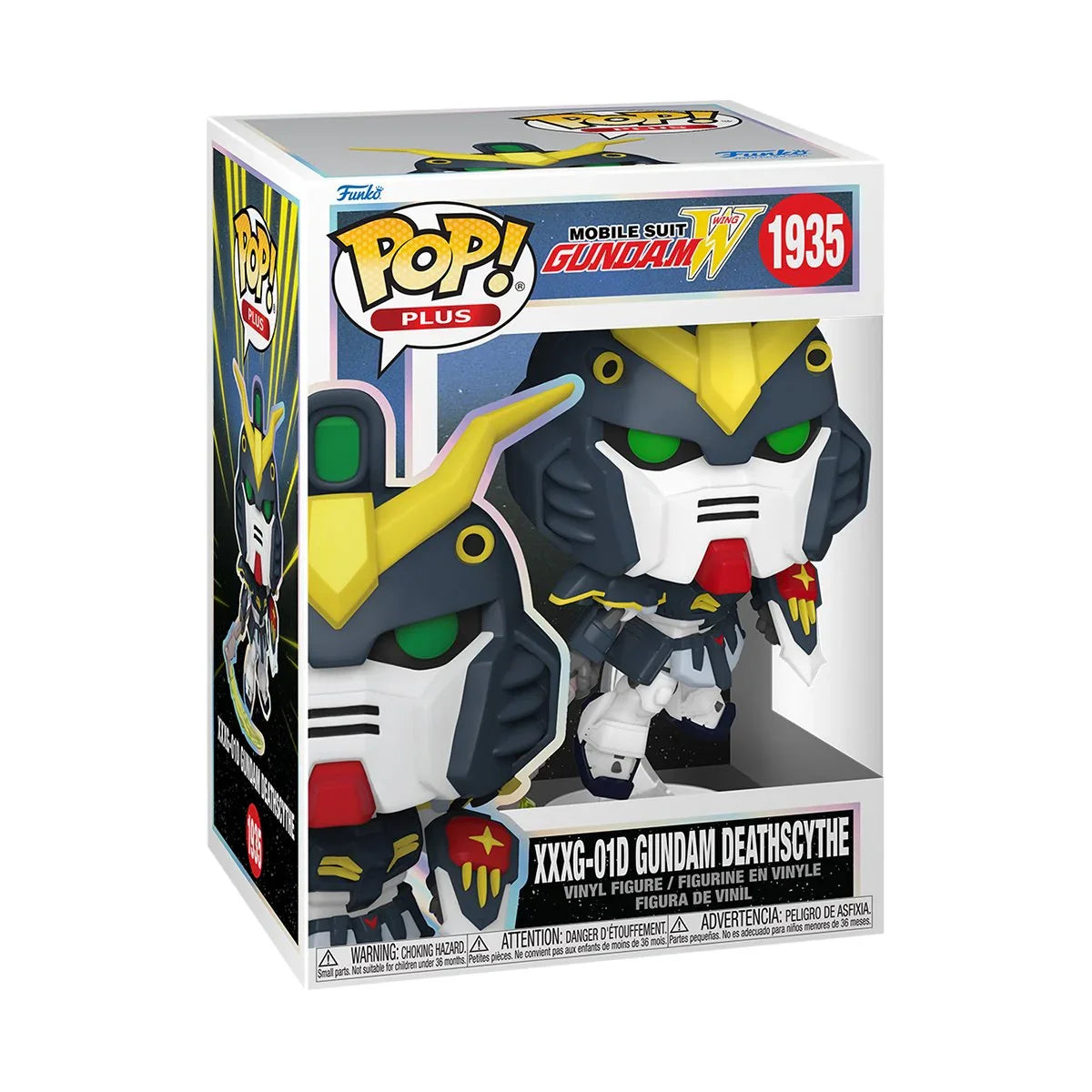 Mobile Suit Gundam Wing XXX-01D Gundam Deathscythe Funko Pop! Vinyl Figure Plus #1935 Secondary image