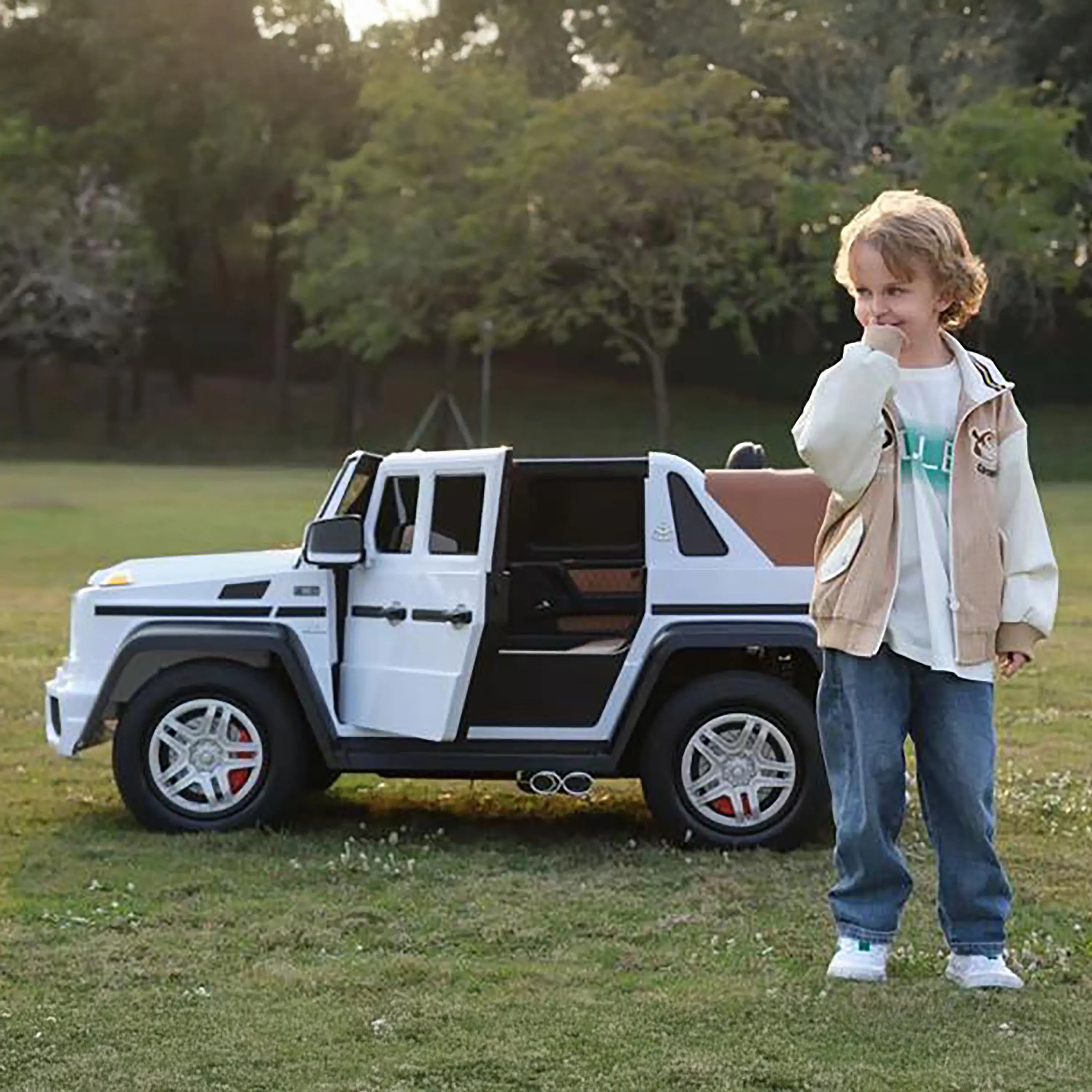24V Mercedes Maybach G650 Brushless Motor Ride-on - Collectors World Toys