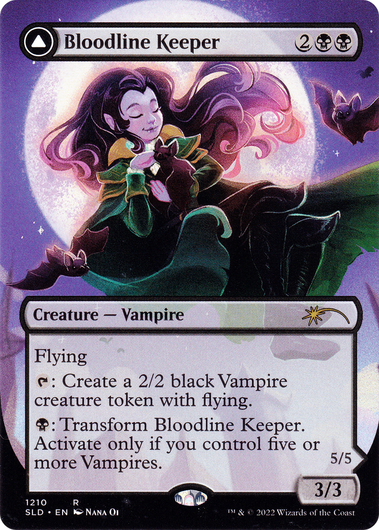 Bloodline Keeper // Lord of Lineage (SLD-1210) - Secret Lair Drop (Borderless)