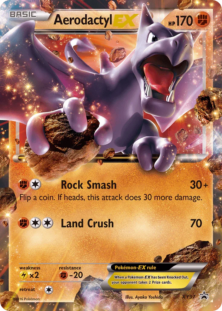 Aerodactyl EX (XY97) [XY: Black Star Promos] Main image