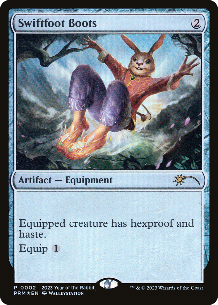 Swiftfoot Boots (UMP-004) - Year of the Rabbit 2023 Foil