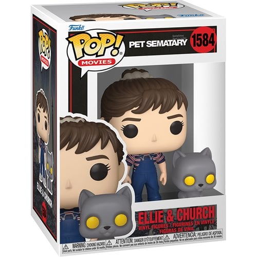 Funko Pop! Movies - Pet Sematary Vinyl Figure - Select Figure(s) #1584 - Ellie and Church