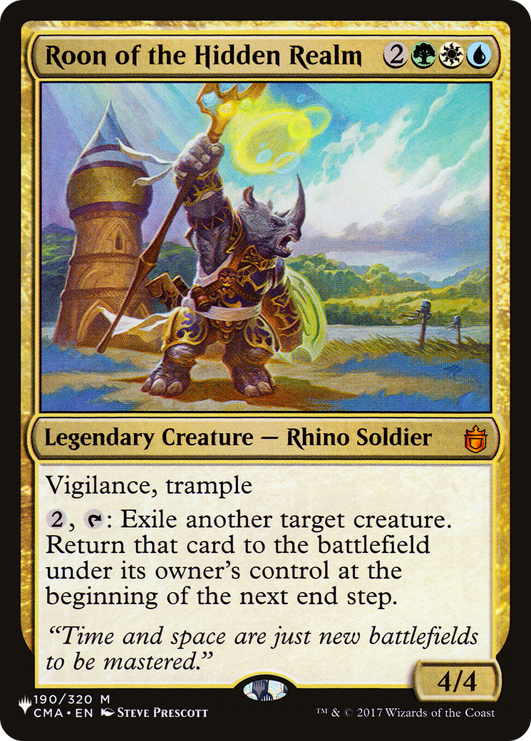 Roon of the Hidden Realm (LIST-CMA-190) - The List