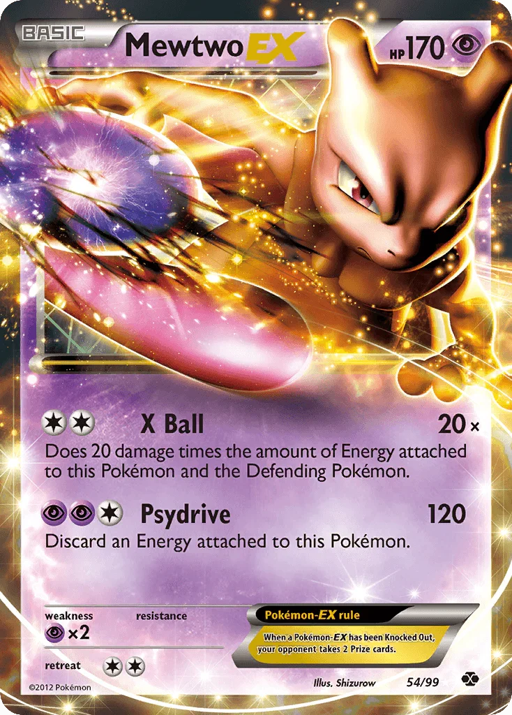 Mewtwo EX (54/99) [Black & White: Next Destinies]