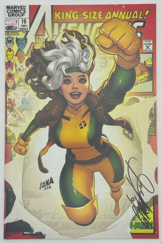 [Signed by Chris Claremont] AVENGERS ANNUAL #10 UNKNOWN COMICS DAVID NAKAYAMA EXCLUSIVE VAR FACSIMILE EDITION [IN STOCK] - Collectors World Toys