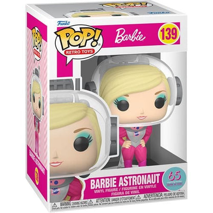 Funko Pop! Retro Toys Vinyl Figures - Select Figure(s) 139 Barbie 65th Anniversary Barbie Astronaut