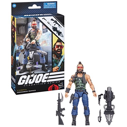 G.I. Joe Classified Series 6-Inch Action Figure - Select Figure(s) Dreadnok Ripper