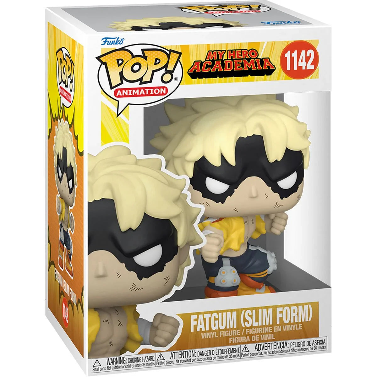 My Hero Academia Fat Gum (Slim Form) Funko Pop! Vinyl Figure #1142 Secondary image