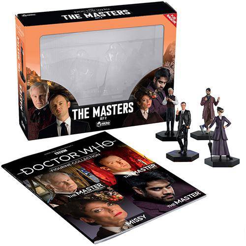 Eaglemoss Doctor Who Companion Sets - Select Figure(s)s The Master Box Set #2 (Modern Masters)
