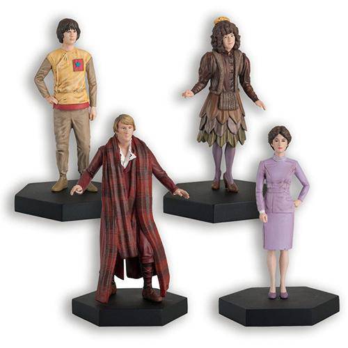 Eaglemoss Doctor Who Companion Sets - Select Figure(s)s 5th Doctor, Nyssa, Tegan& Adrics