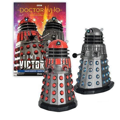 Eaglemoss Dr. Who Time Lord Victorious - Select Figure(s) Timelords Victorious Set 2: Dalek Time Commander and Dalek Scientist