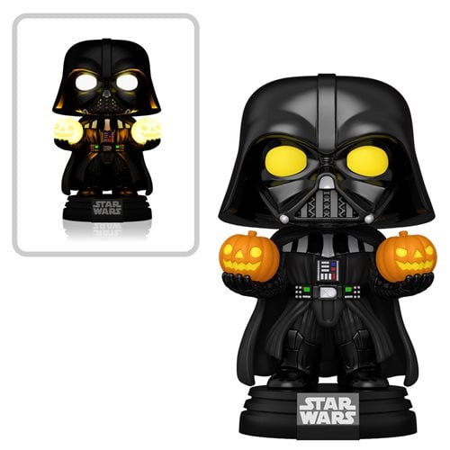 Funko Pop! Super - Halloween Light-Up Vinyl Figure - Select Figure(s) #727 Star Wars Darth Vader