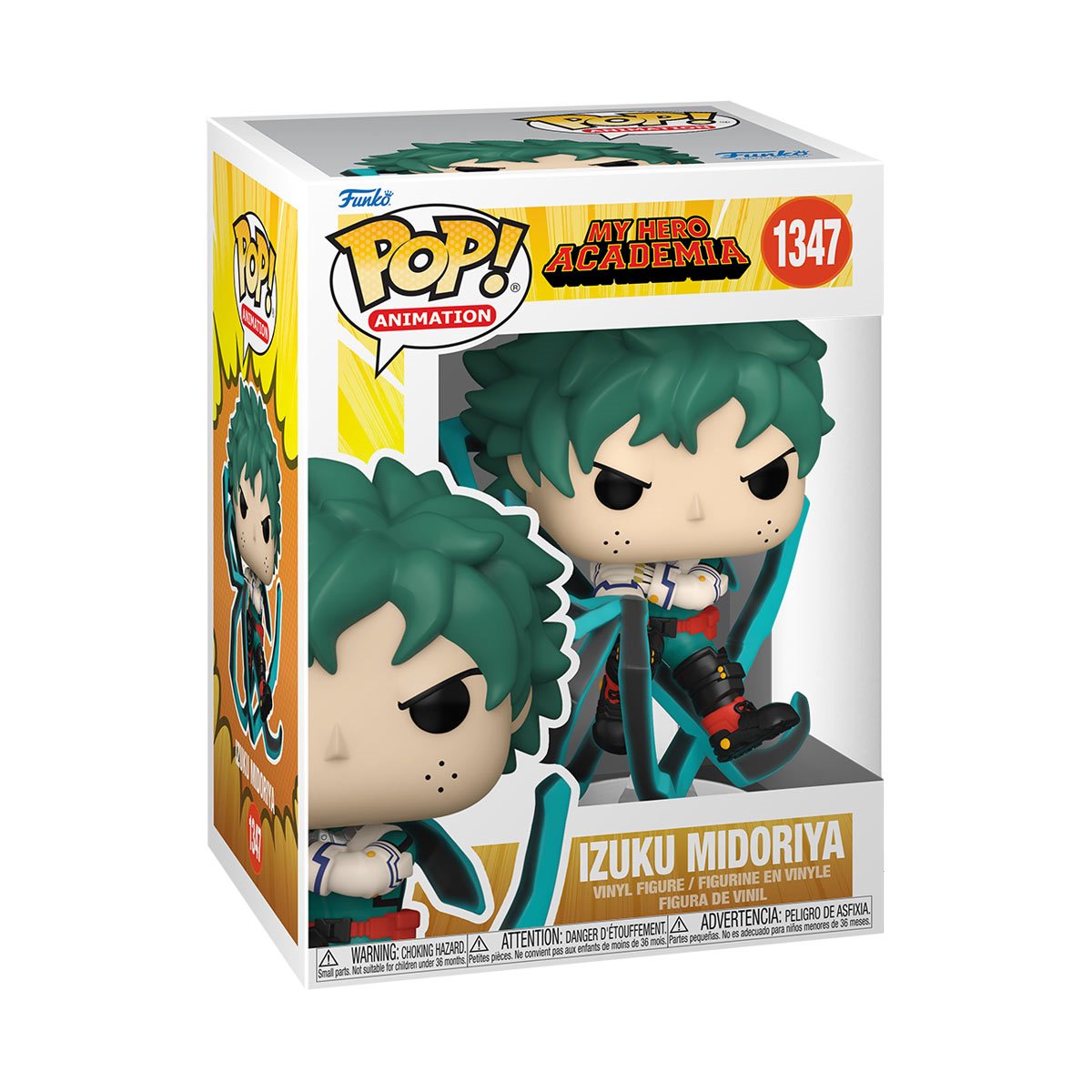 My Hero Academia Izuku Midoriya (Black Whip) Funko Pop! Vinyl Figure #1347 Secondary image