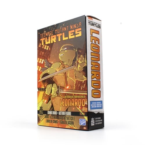 Teenage Mutant Ninja Turtles BST AXN IDW Action Figure and Comic Book Set - Select Figure(s) - Collectors World Toys