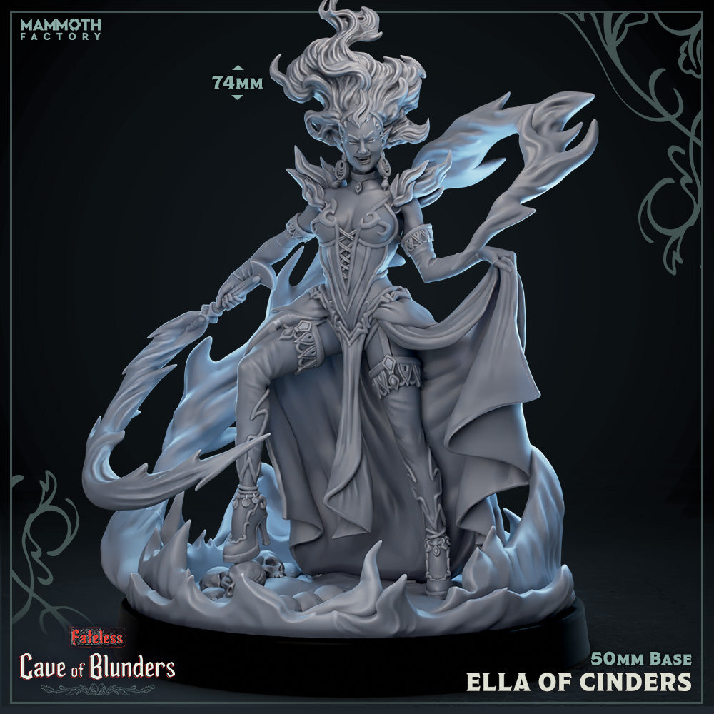 Ella of Cinders (Female Fire Fey)