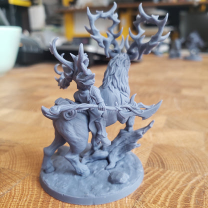 Endelshar Oakrage Mounted on Forest King Stag