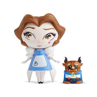 Enesco Disney The World of Miss Mindy Vinyl Figure - Select Figure(s) Beauty and the Beast - Belle With Beast