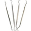 4pc Dental Pick Assortment, Carded