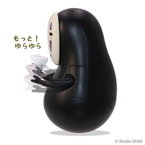 Ensky Studio Ghibli Spirited Away Roly-poly Toy - No Face Secondary image
