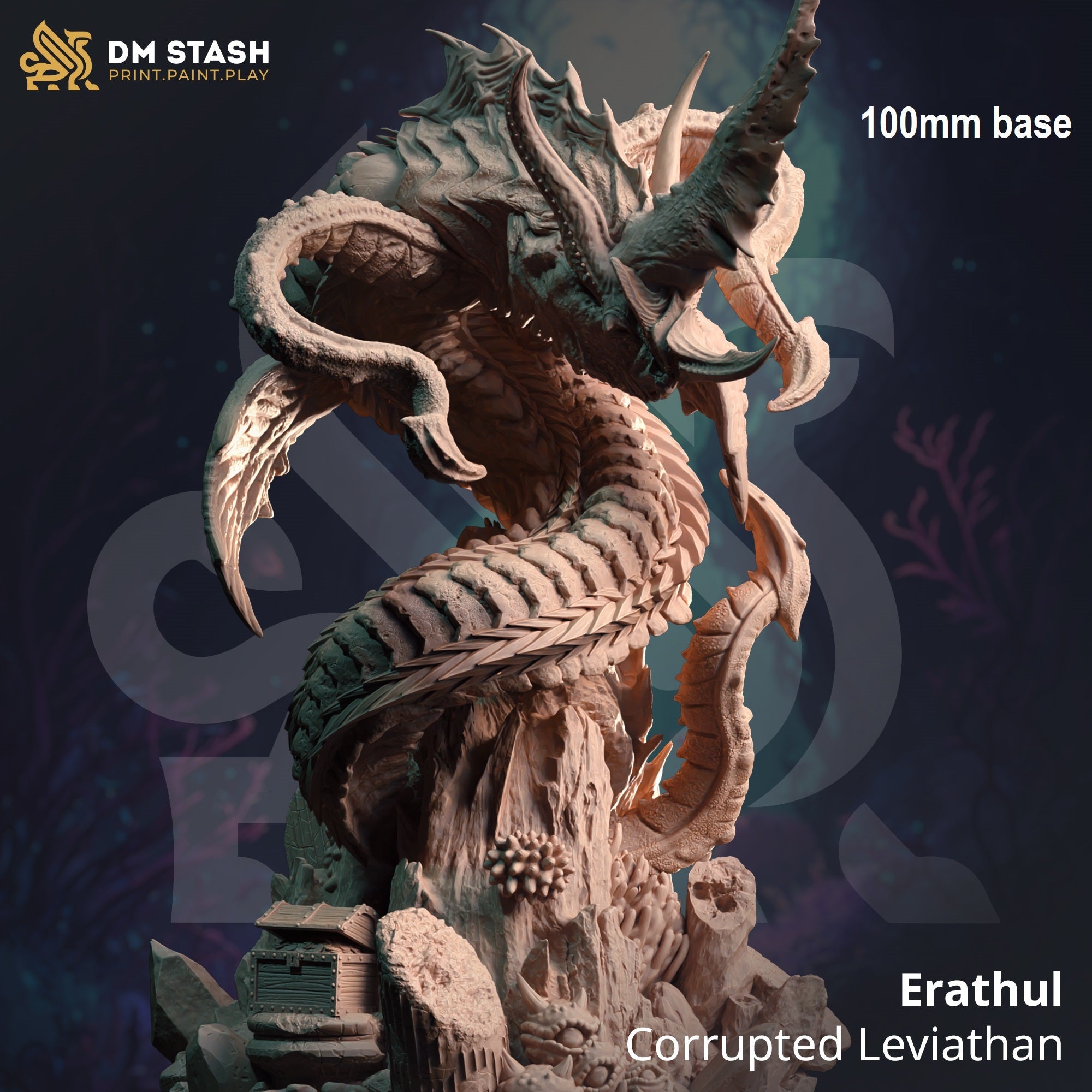 Erathul, Corrupted Leviathan (Deep Sea Horror) Main image