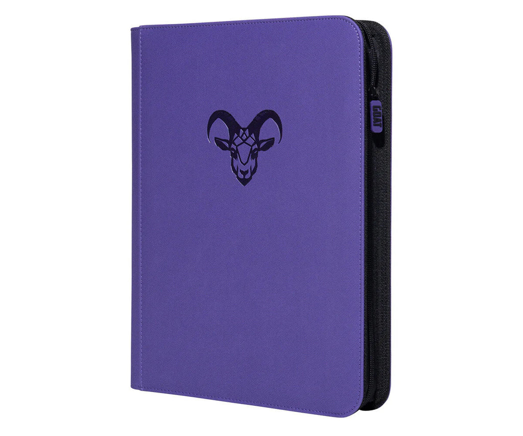 9 Pocket "Stay Flat" Card Binder