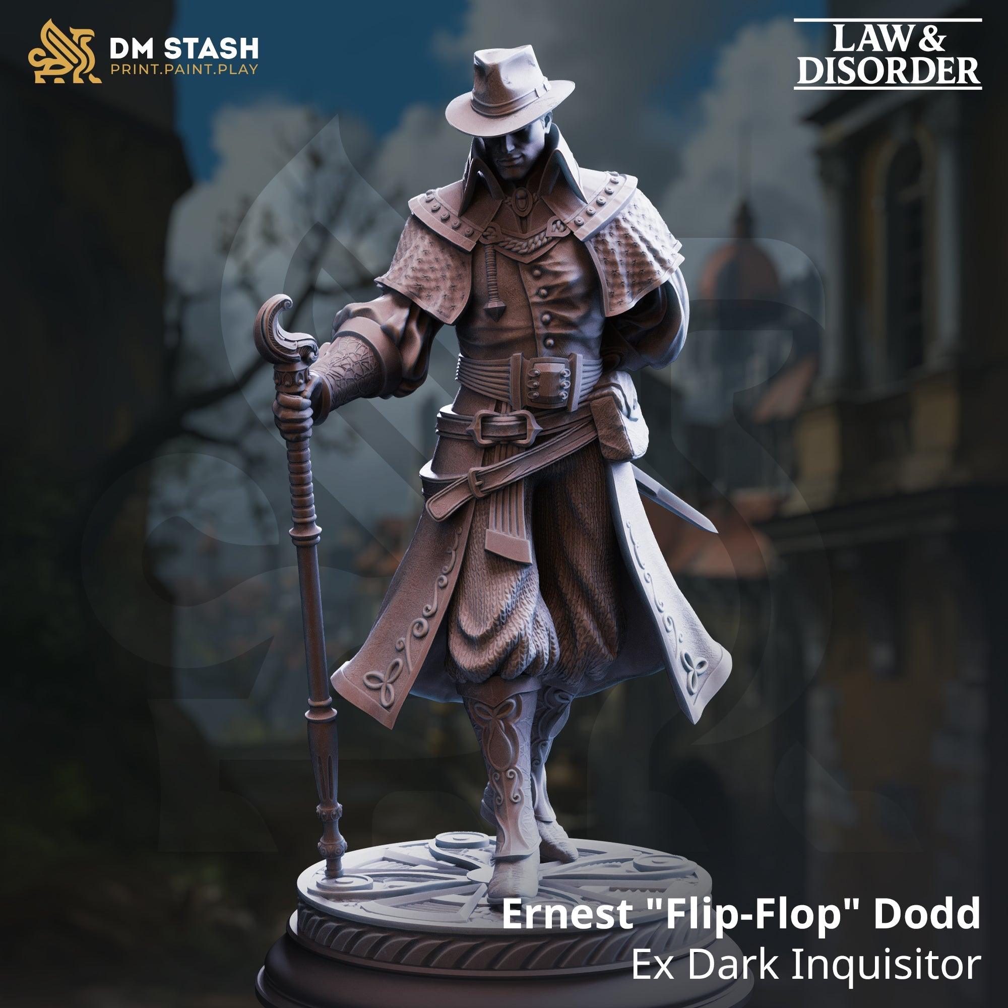 Ernest "Flip-Flop" Dodd, Ex Dark Inquisitor (Male Human Mage) Main image