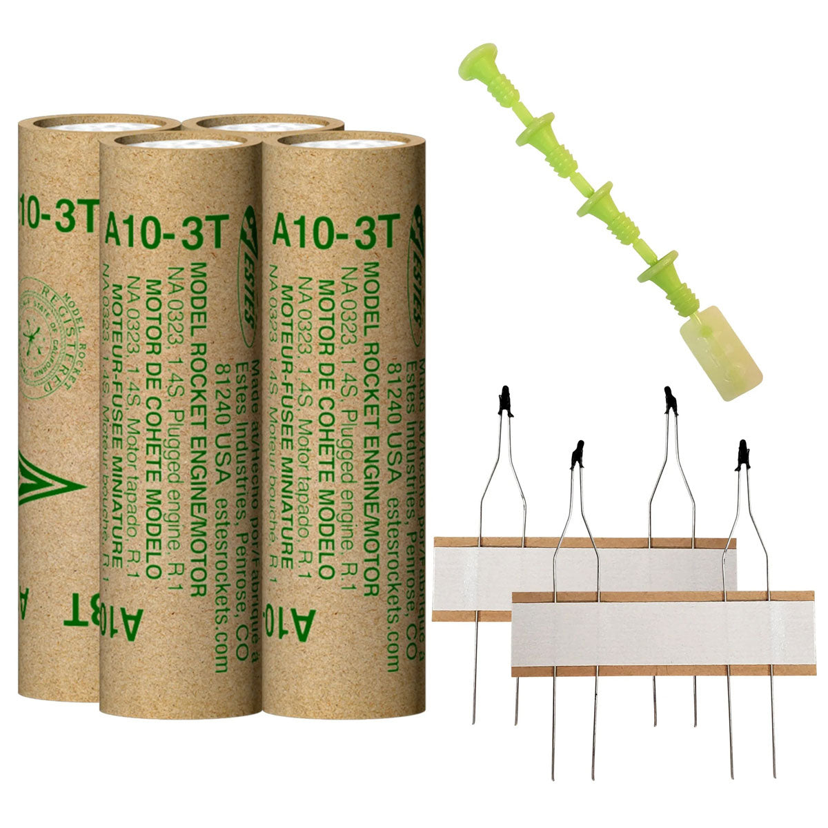 A10-3T Model Rocket Engines (4pk)