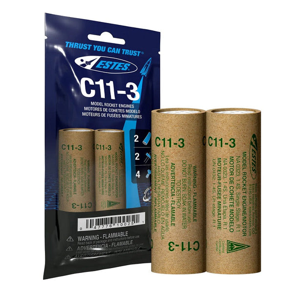 C11-3 Model Rocket Engines (2pk)