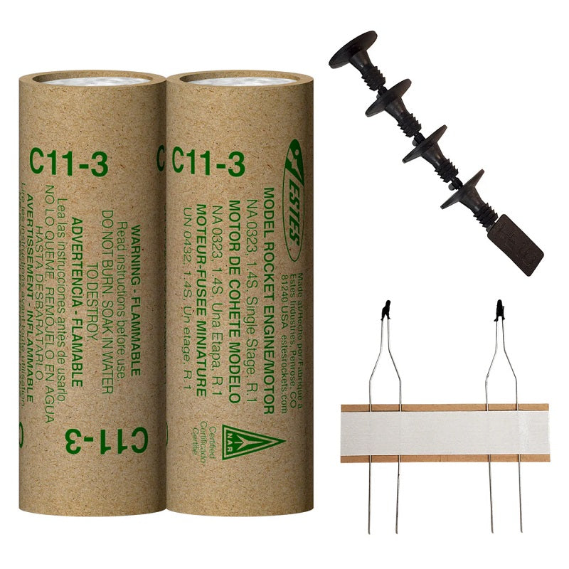 C11-3 Model Rocket Engines (2pk)