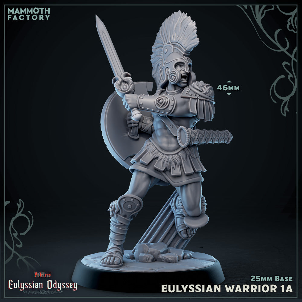 Eulyssian Warrior: Sculpt 1 (Ancient Greek Solder)