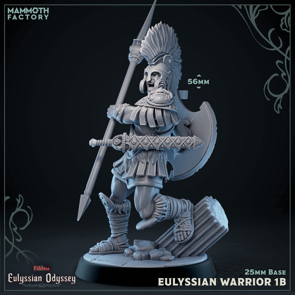 Eulyssian Warrior: Sculpt 1 (Ancient Greek Solder)