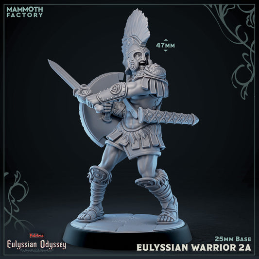 Eulyssian Warrior: Sculpt 2 (Ancient Greek Solder)