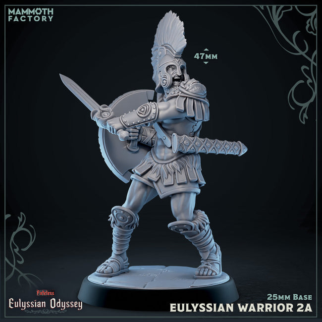 Eulyssian Warrior: Sculpt 2 (Ancient Greek Solder) Hover Image