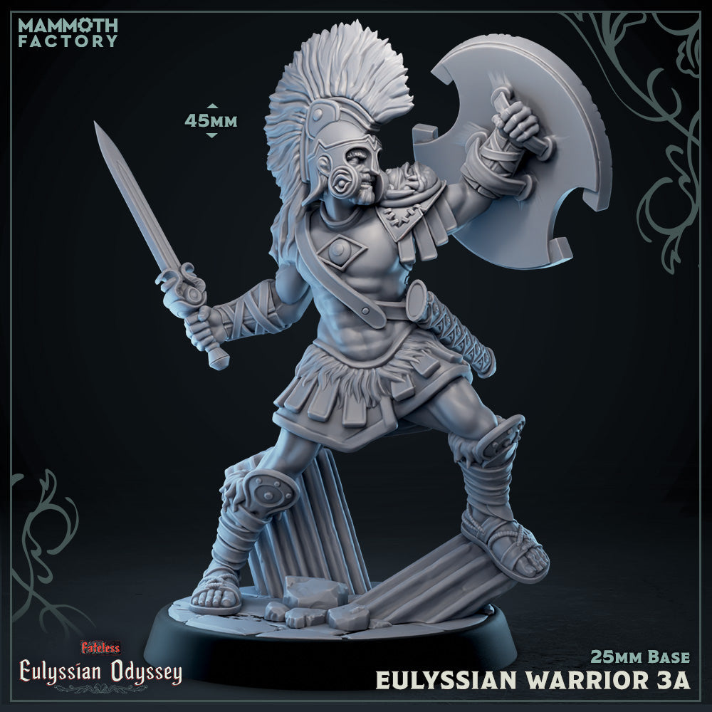 Eulyssian Warrior: Sculpt 3 (Ancient Greek Solder) Main image