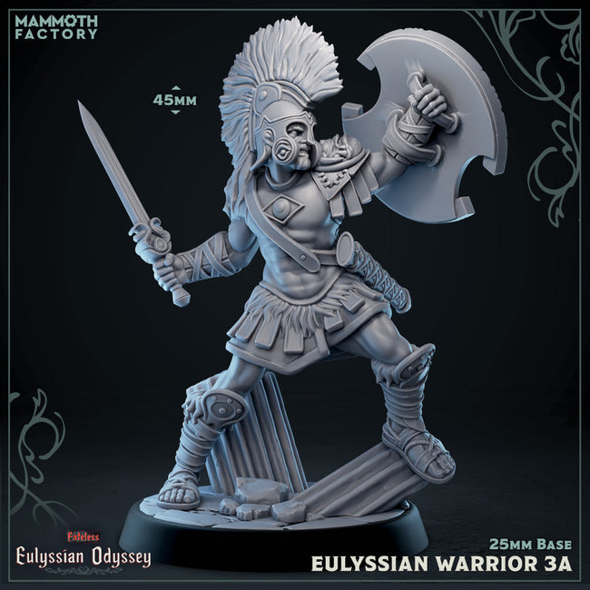 Eulyssian Warrior: Sculpt 3 (Ancient Greek Solder) Hover Image