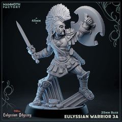 Eulyssian Warrior: Sculpt 3 (Ancient Greek Solder)