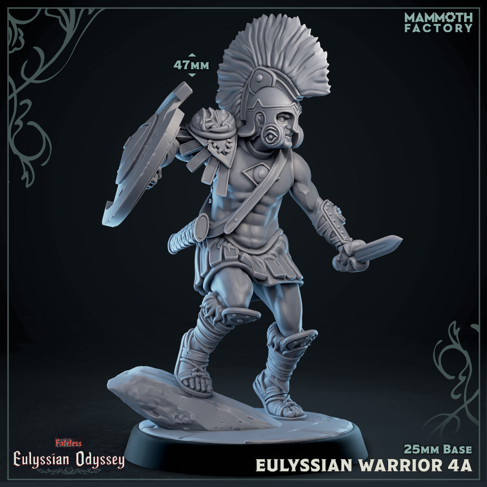 Eulyssian Warrior: Sculpt 4 (Ancient Greek Solder) -
