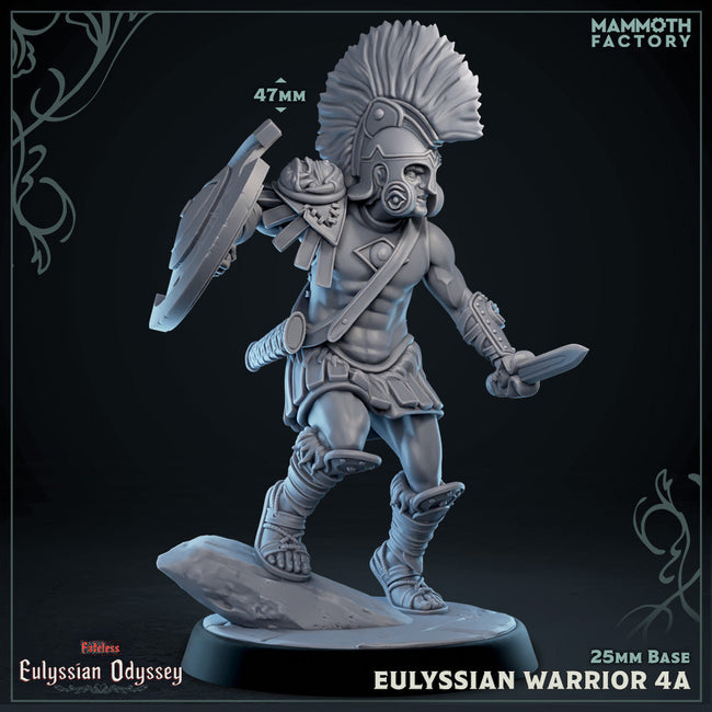 Eulyssian Warrior: Sculpt 4 (Ancient Greek Solder) - Hover Image