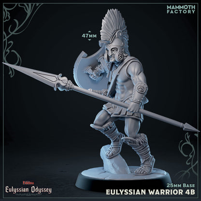 Eulyssian Warrior: Sculpt 4 (Ancient Greek Solder)