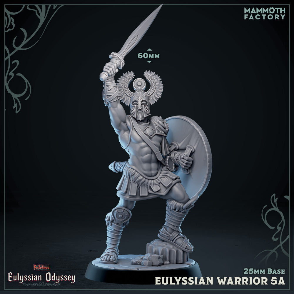 Eulyssian Warrior: Sculpt 5 (Ancient Greek Solder)