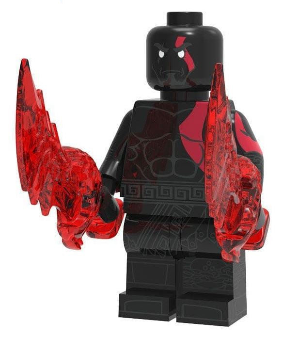Mythic Black Spartan Slayer Custom Minifig Main image