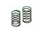 Micro Springs Med/Hard Green, 1 pair