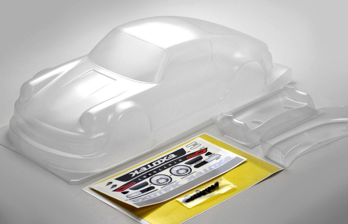 Stuttgart 1/12 Body, Clear Lexan, for Losi Nascars
