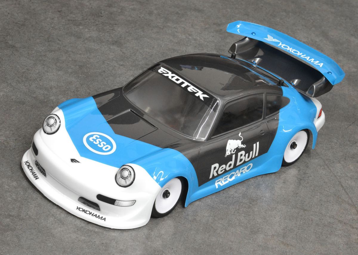 Stuttgart 1/12 Body, Clear Lexan, for Losi Nascars