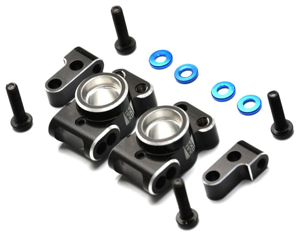 RC10 HD Rear Hubs, Adjustable, 7075 for use with M3 Ball Stud