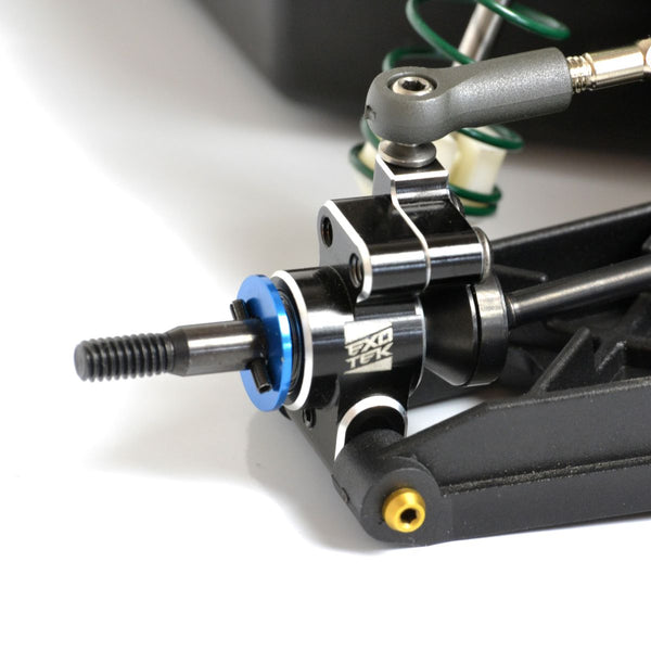 RC10 HD Rear Hubs, Adjustable, 7075 for use with M3 Ball Stud