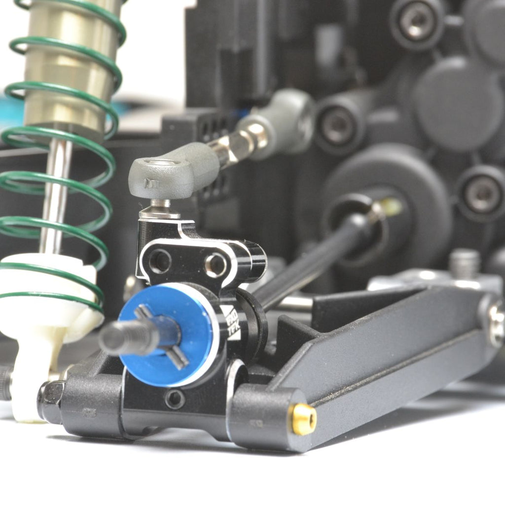 RC10 HD Rear Hubs, Adjustable, 7075 for use with M3 Ball Stud