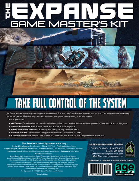 The Expanse Game Master's Kit Main image