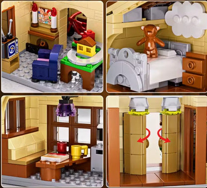 ET Cottage Building Set – 1452 PCS Space-Themed House